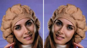 How to knit a beret - patterns of knitted berets